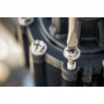 Preview: Typenreihe PGA - 150PGA Ventil 1½“ Innengewinde BSP, impulsgesteuerte Magnetspule 9 V